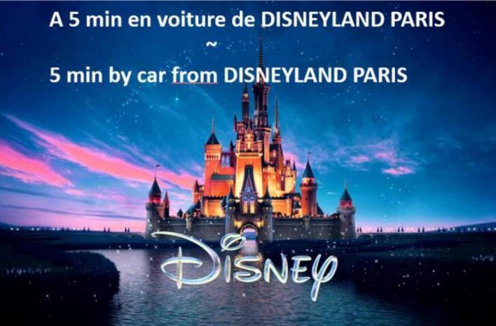 Logement exceptionnel avec jardin proche Disney Appartement Montévrain Buitenkant foto